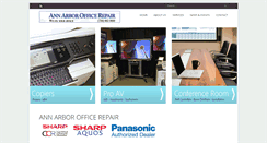 Desktop Screenshot of annarborofficerepair.com