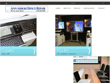 Tablet Screenshot of annarborofficerepair.com